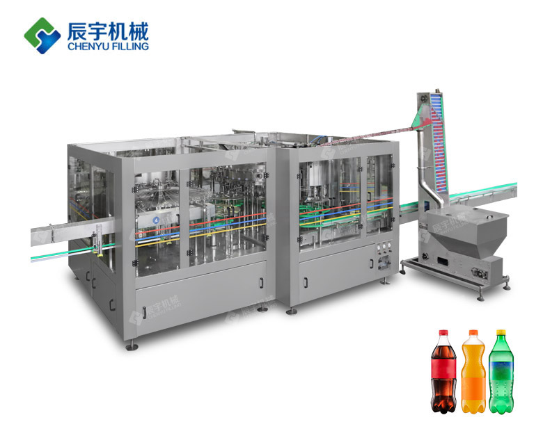 DCGF40-40-12 含汽飲料/蘇打水灌裝機